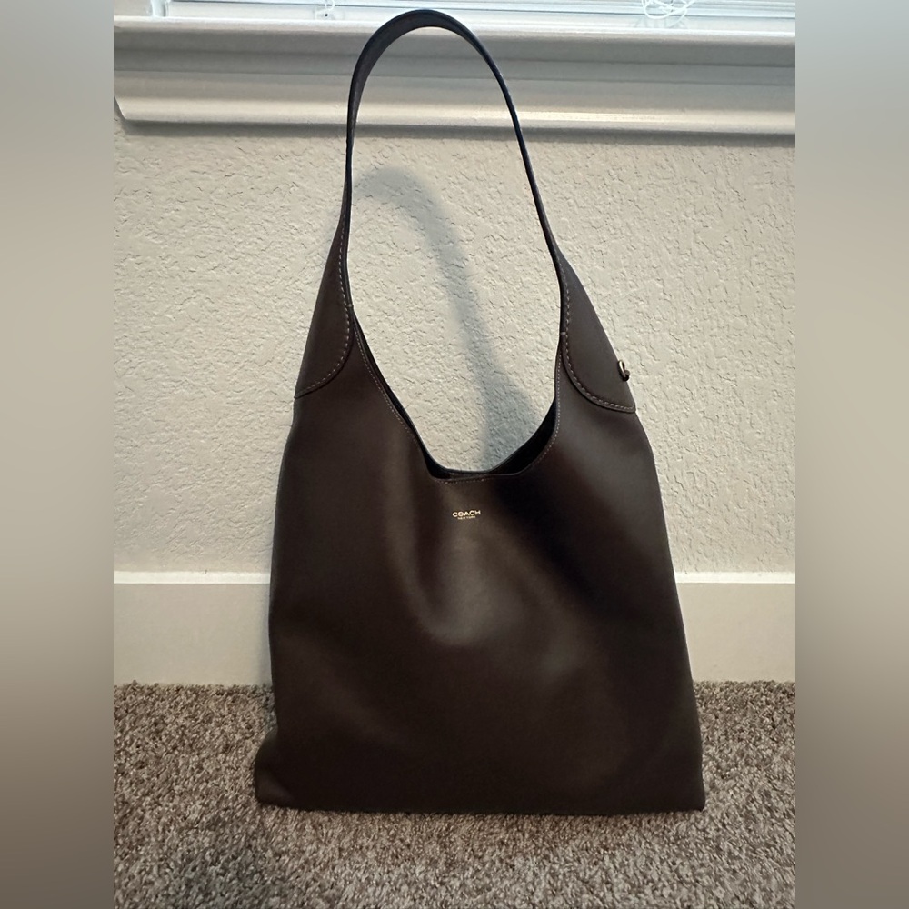 Coach Brooklyn 39 Maple Leather Shoulder Bag